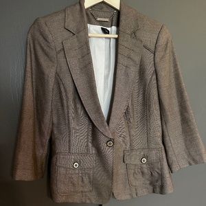 WHBM 3/4 sleeve blazer